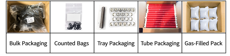 Professional Sealing Logistics molded rubber ring packaging